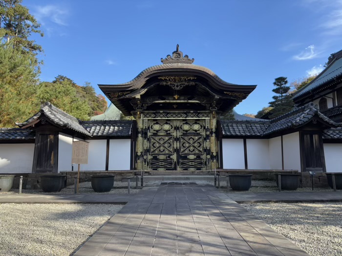 北鎌倉　建長寺　唐門