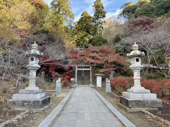 北鎌倉　建長寺　半僧坊大権現　鳥居