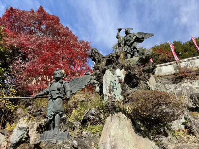 北鎌倉　建長寺　半僧坊大権現　天狗像