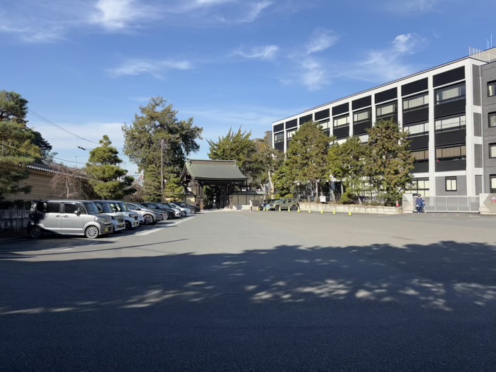 北鎌倉　建長寺　駐車場