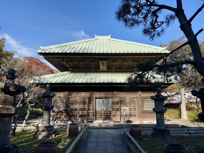 鎌倉　英勝寺　仏殿