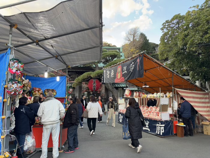 鎌倉　長谷寺　観音御足参り祈願　歳の市