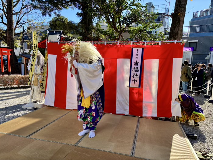 品川　蛇窪神社　吉福社中