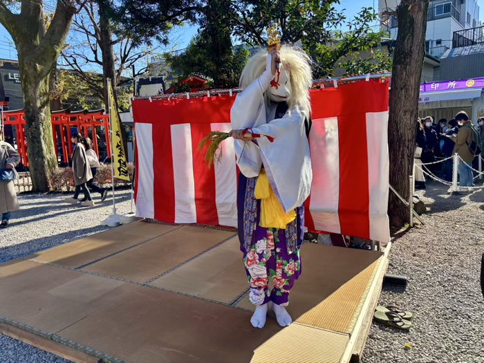 品川　蛇窪神社　吉福社中