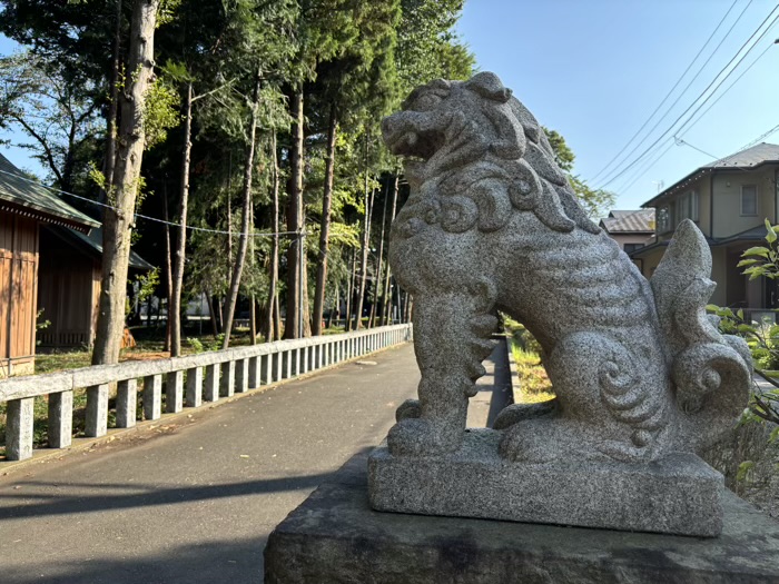 大和　深見神社　参道