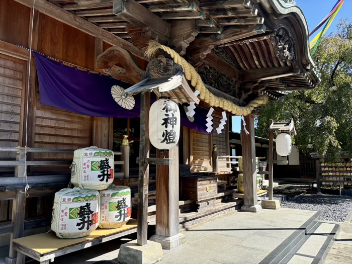 大和　深見神社　社殿