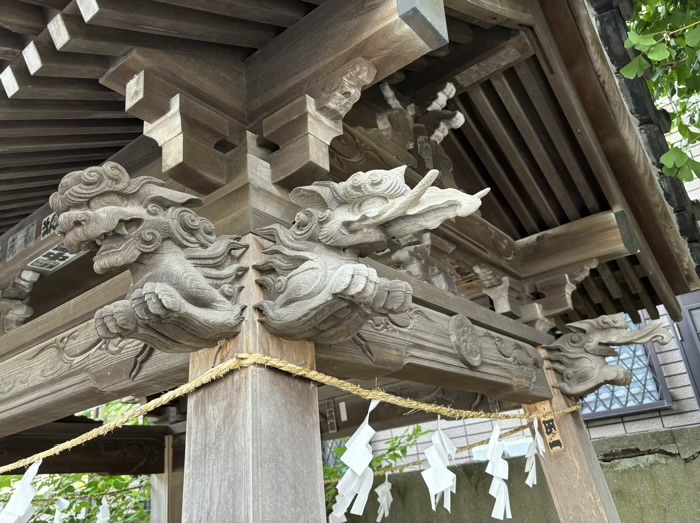 鎌倉　蛭子神社　手水舎