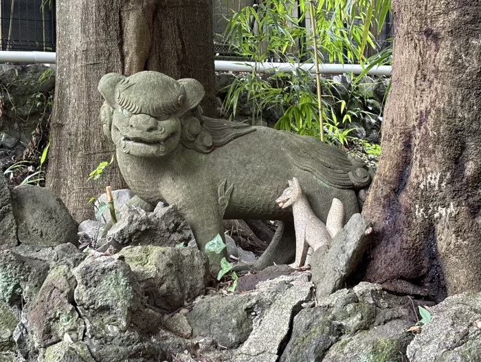 秦野　白笹稲荷神社　手水舎