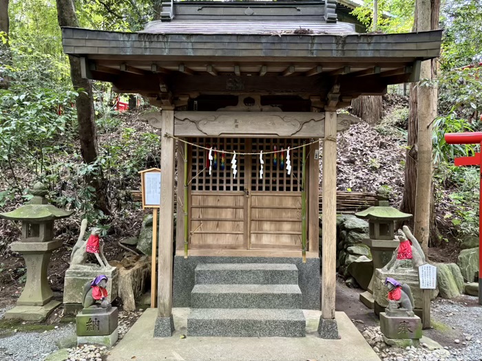 秦野　白笹稲荷神社　東末社