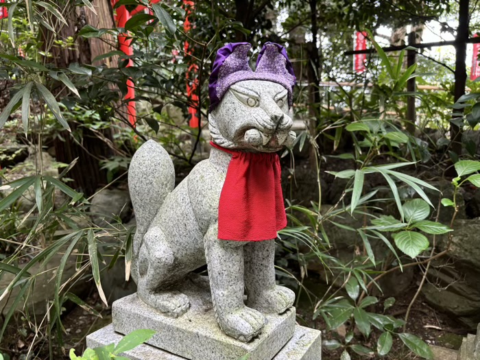 秦野　白笹稲荷神社　権兵衛稲荷（西末社）