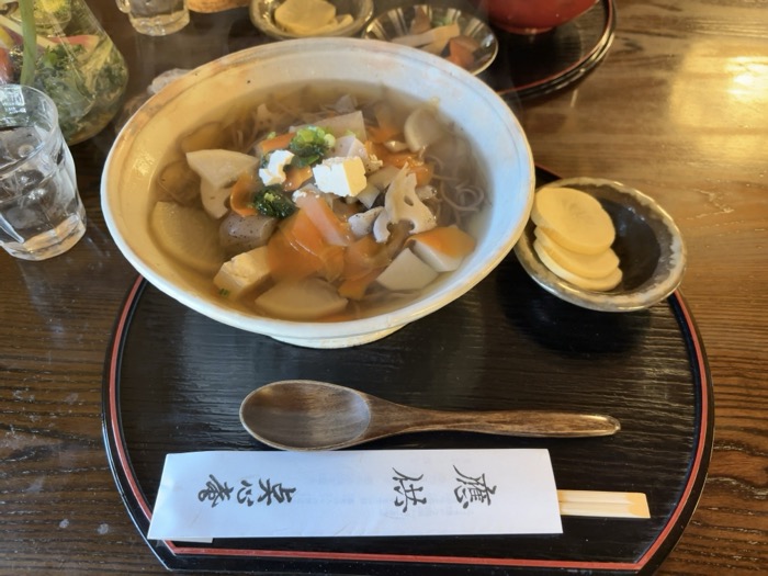 北鎌倉　点心庵　けんちん蕎麦