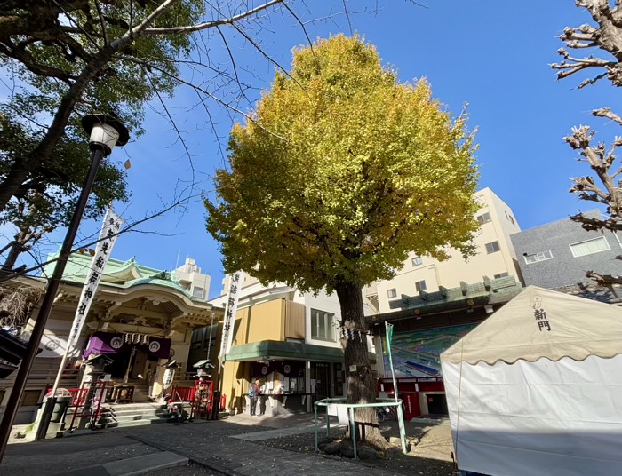 浅草　矢先稲荷神社　境内