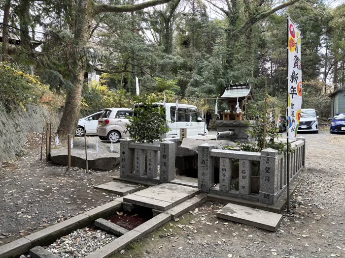 秦野　曾屋神社　御神水・井之明神水