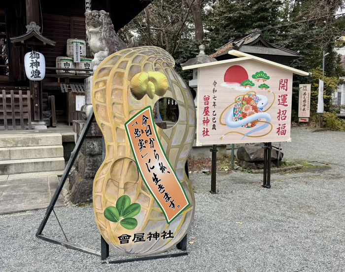 秦野　曾屋神社　顔出しパネル　巨大絵馬