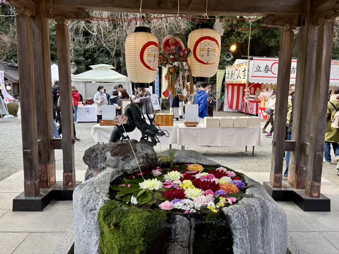 秦野　出雲大社相模分祠　手水舎