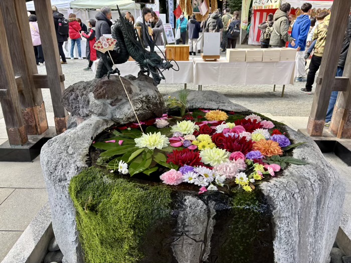 秦野　出雲大社相模分祠　手水舎