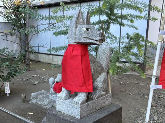 横浜　羽衣町厳島神社　豊受稲荷大明神