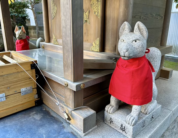 横浜　羽衣町厳島神社　豊受稲荷大明神