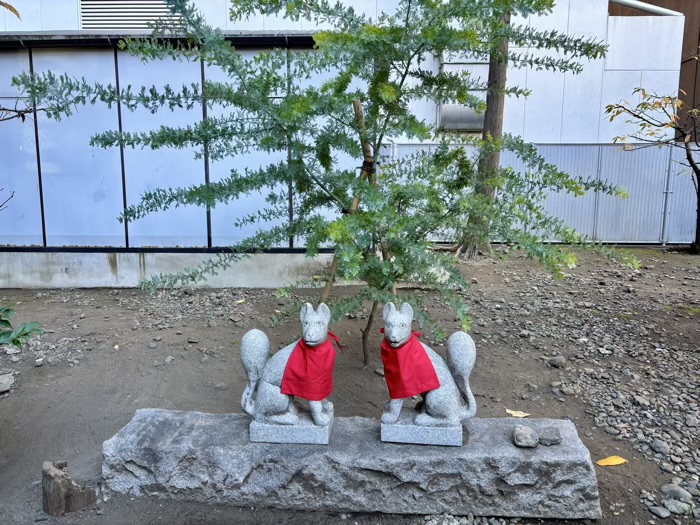 横浜　羽衣町厳島神社　豊受稲荷大明神