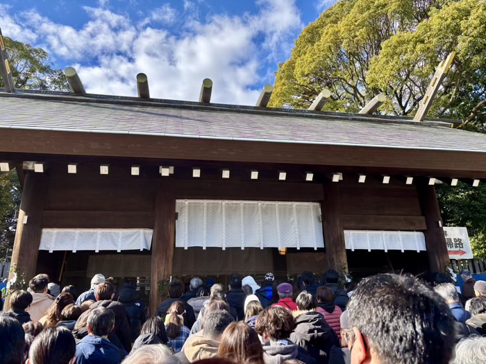 横浜　伊勢山皇大神宮　お正月