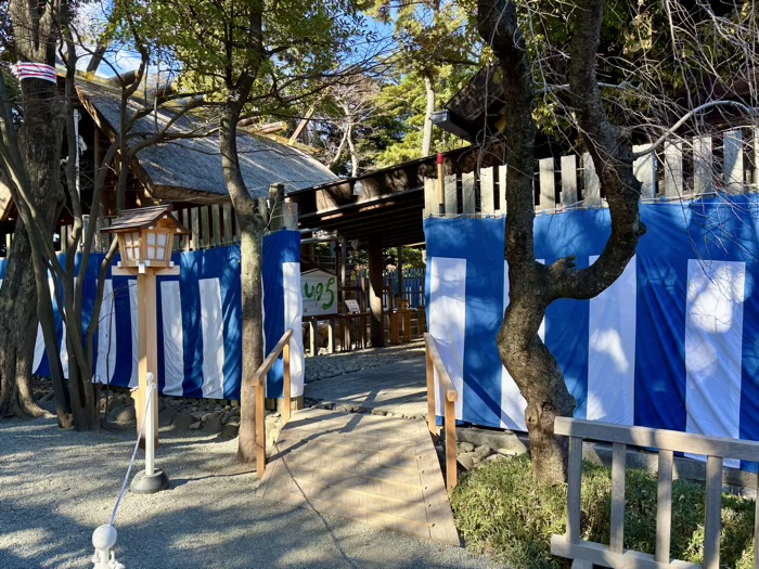 横浜　伊勢山皇大神宮　お正月