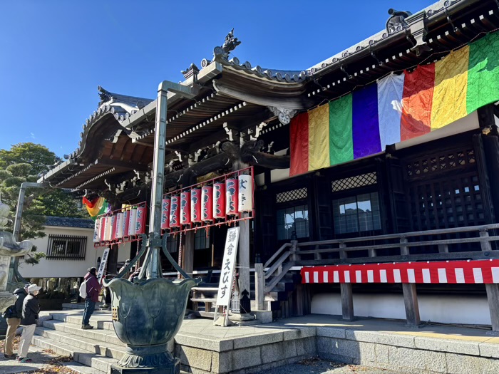 鎌倉　本覚寺　本えびす　本堂