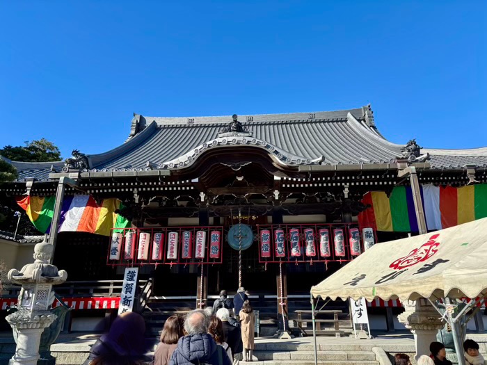 鎌倉　本覚寺　本えびす　本堂