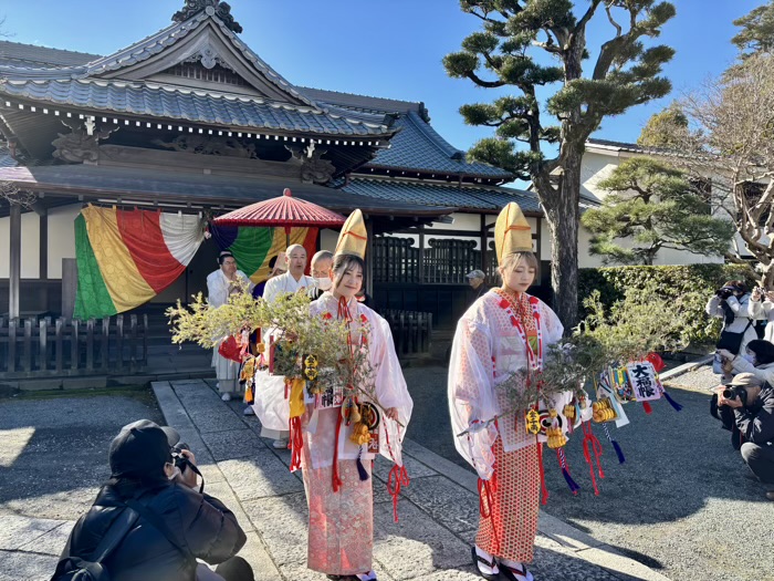 鎌倉　本覚寺　本えびす　ご祈祷