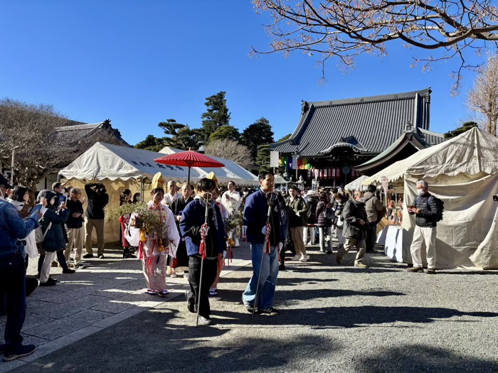 鎌倉　本覚寺　本えびす　ご祈祷