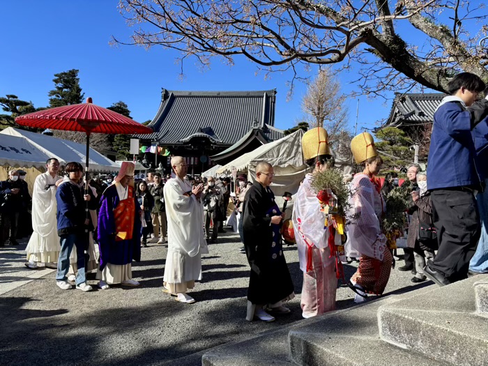 鎌倉　本覚寺　本えびす　ご祈祷