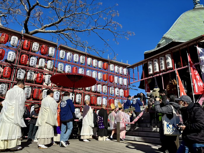 鎌倉　本覚寺　本えびす　ご祈祷