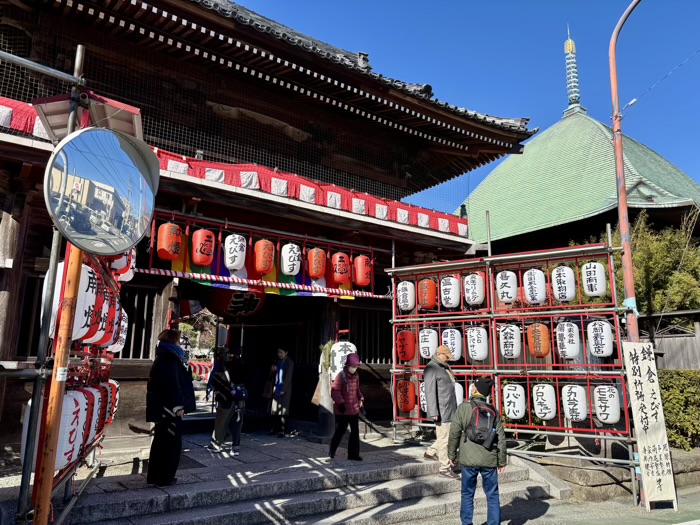 鎌倉　本覚寺　本えびす　楼門（仁王門）