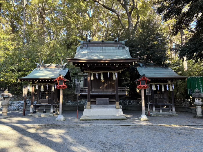 湘南　平塚八幡宮　諏訪社・若宮社・神明社