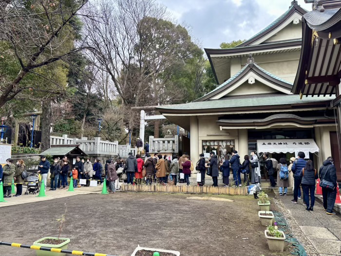 上野　五條天神社　鷽替え神事