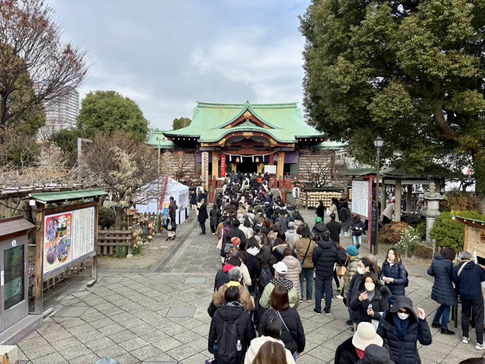 江東区　亀戸天神社　鷽替え神事　本殿