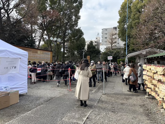 江東区　亀戸天神社　鷽替え神事