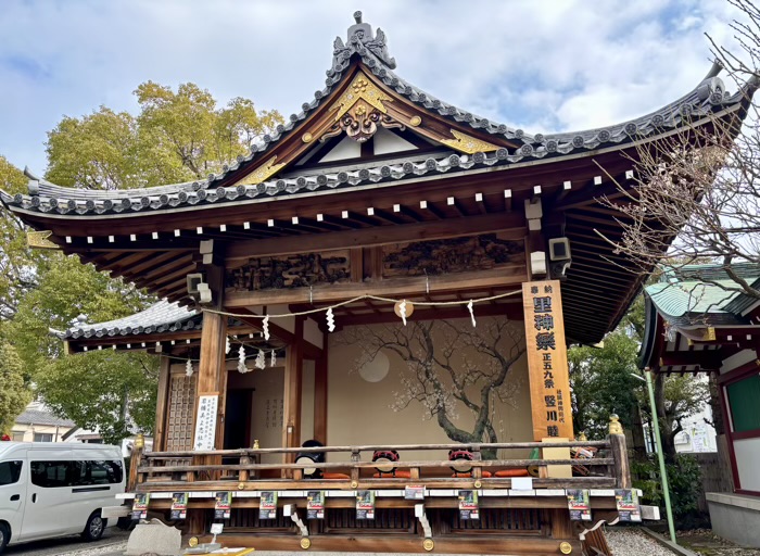 江東区　亀戸天神社　神楽殿