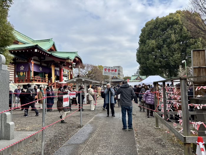 江東区　亀戸天神社　鷽替え神事