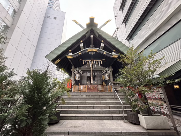 九段下　築土神社　社殿