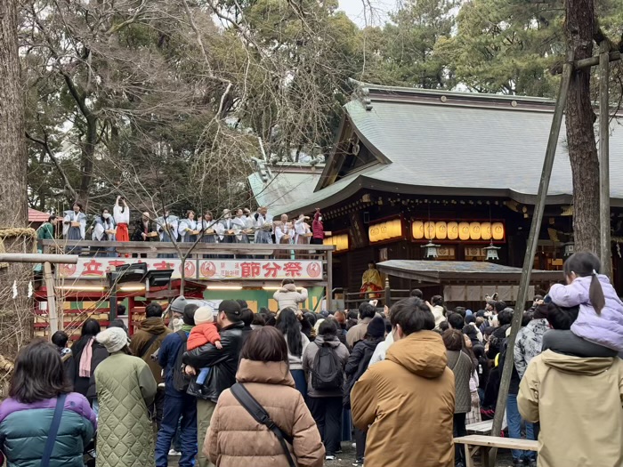 湘南　平塚八幡宮　節分祭