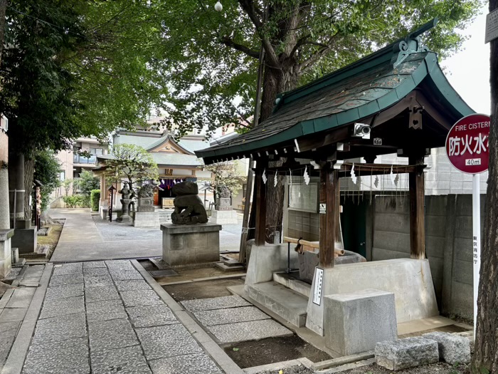 渋谷　原宿　穏田神社