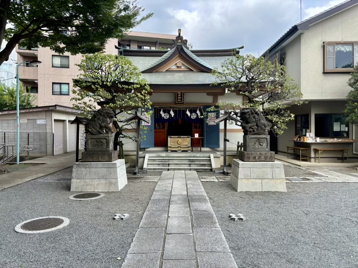 渋谷　原宿　穏田神社