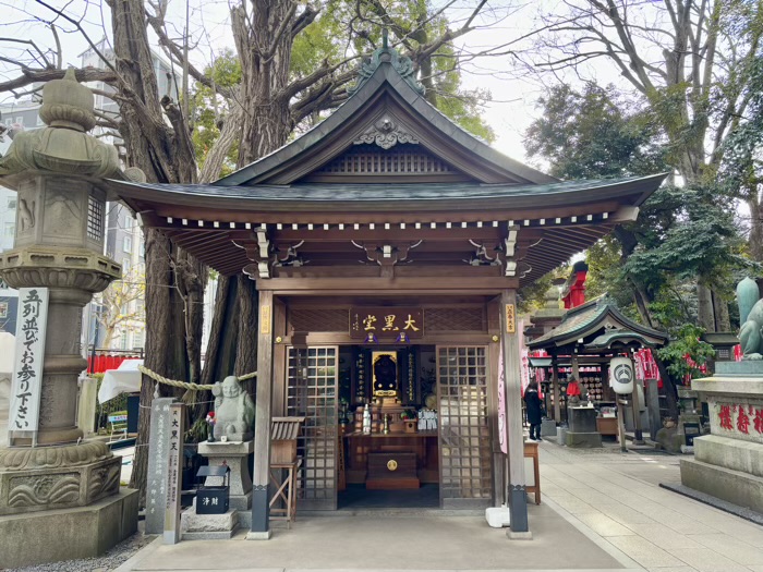 赤坂　豊川稲荷東京別院　招福利生大黒天