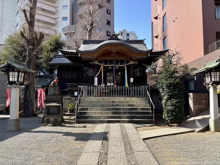 世田谷　池尻稲荷神社　社殿