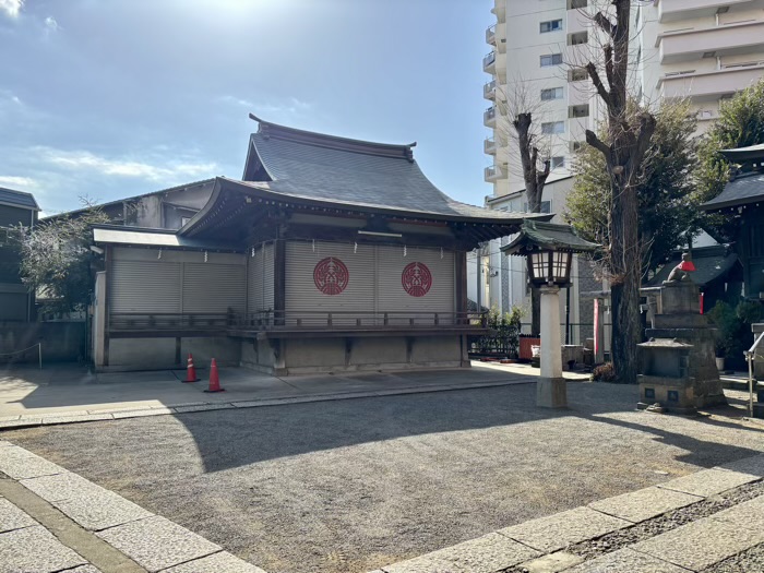 世田谷　池尻稲荷神社　神楽殿