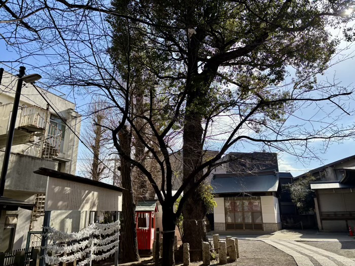 世田谷　池尻稲荷神社　境内