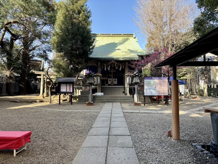 池尻大橋　上目黒氷川神社