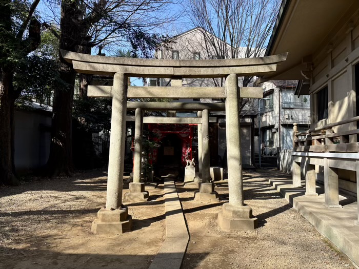 池尻大橋　上目黒氷川神社　稲荷神社