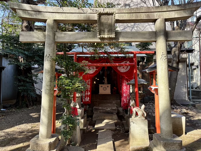 池尻大橋　上目黒氷川神社　稲荷神社