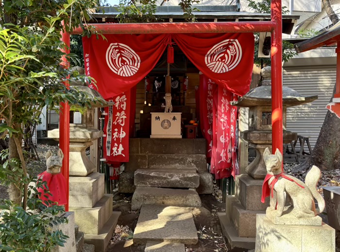 池尻大橋　上目黒氷川神社　稲荷神社